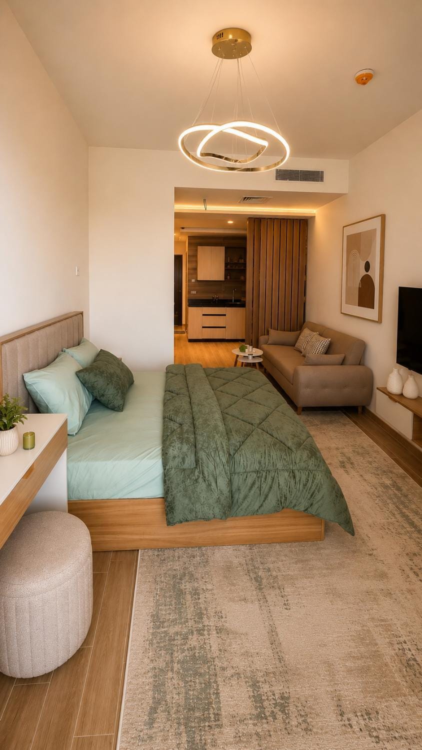 TV and multimedia, Living room, Photo of the whole room, Bedroom