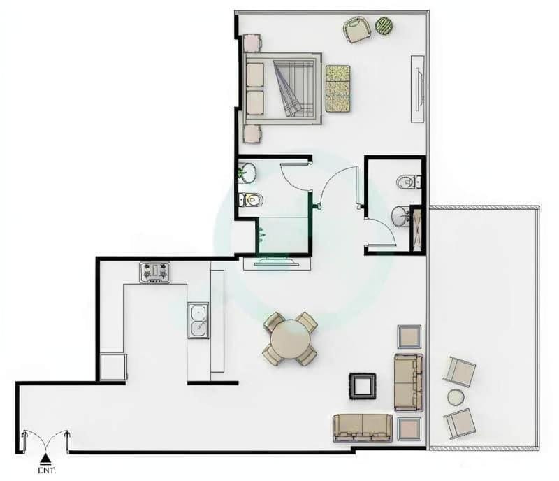 StayShort - Chic 1 BR in Dubai Marina Sleeps 2 Apartment in Dubai