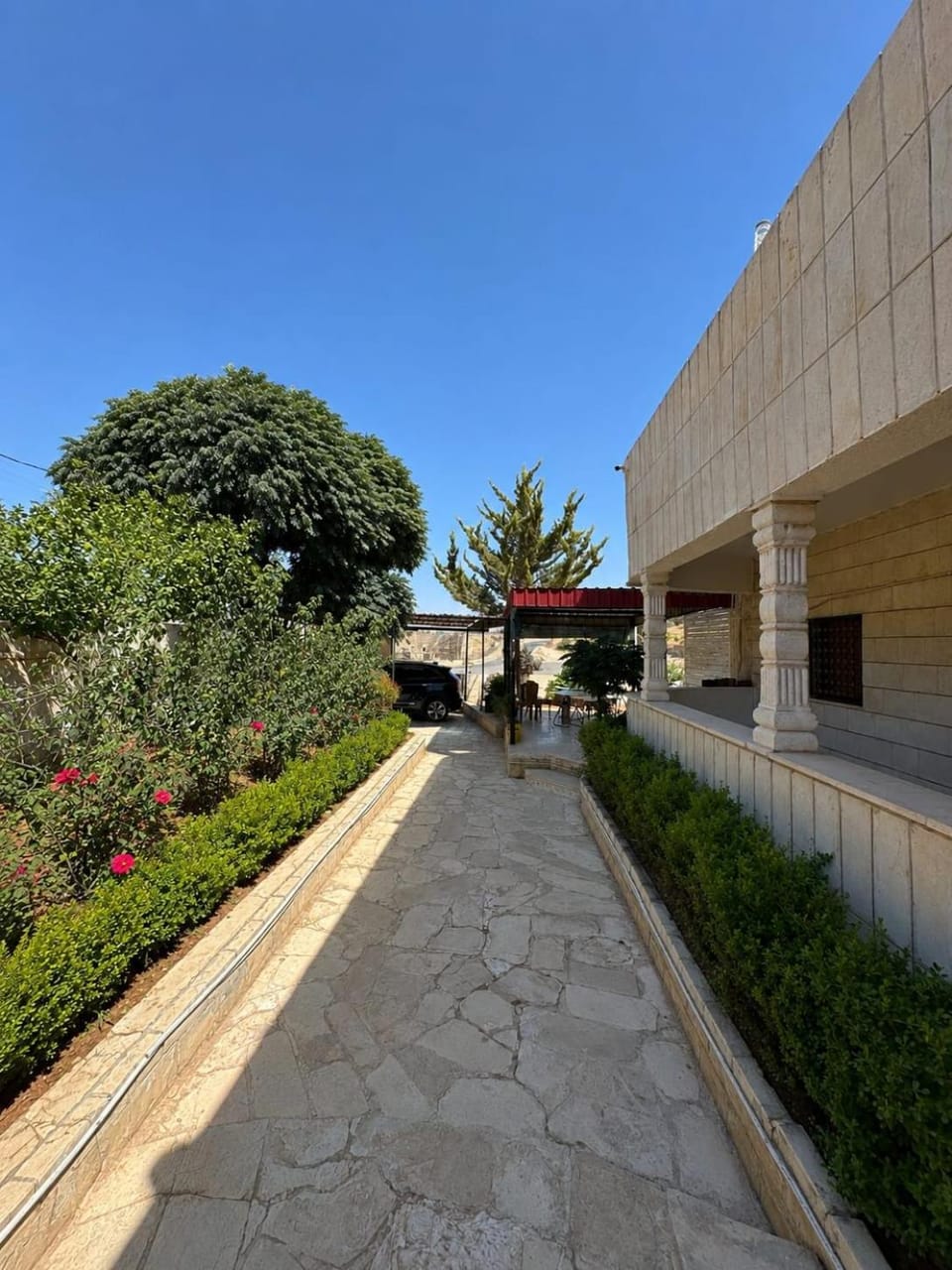 Property building, Garden