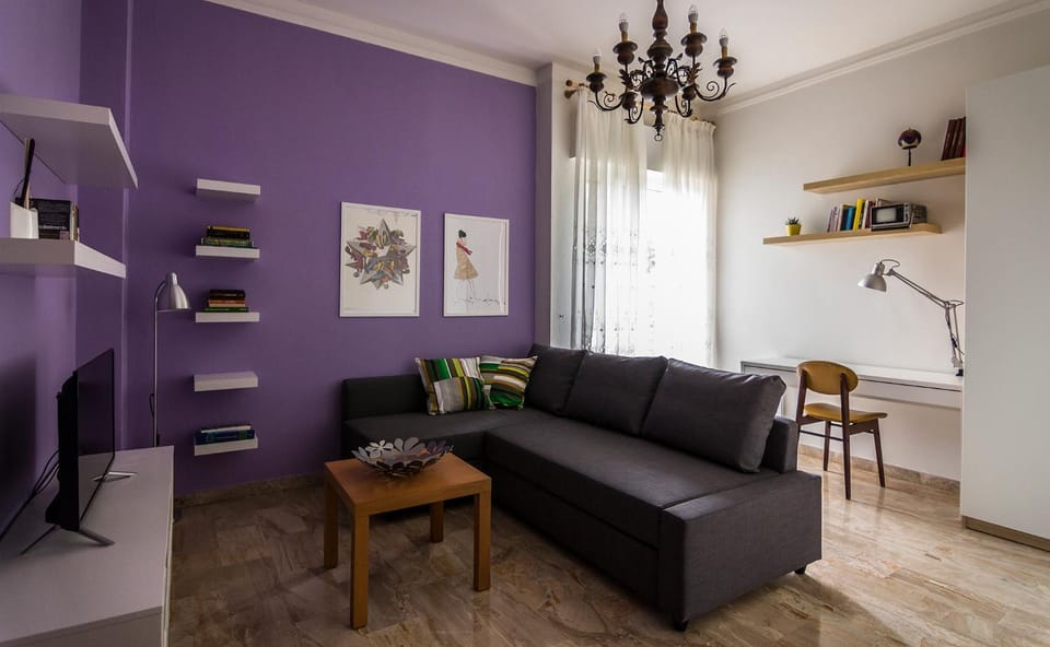 Library, TV and multimedia, Balcony/Terrace, Living room, Seating area