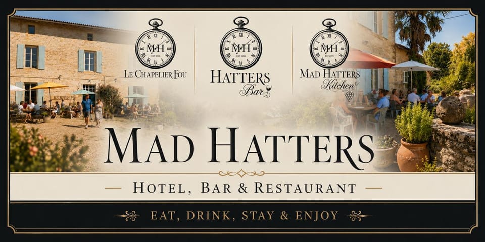 Mad Hatters Camping, Caravan & Motorhome Pitches Campground/ 
RV Resort in Nouvelle-Aquitaine