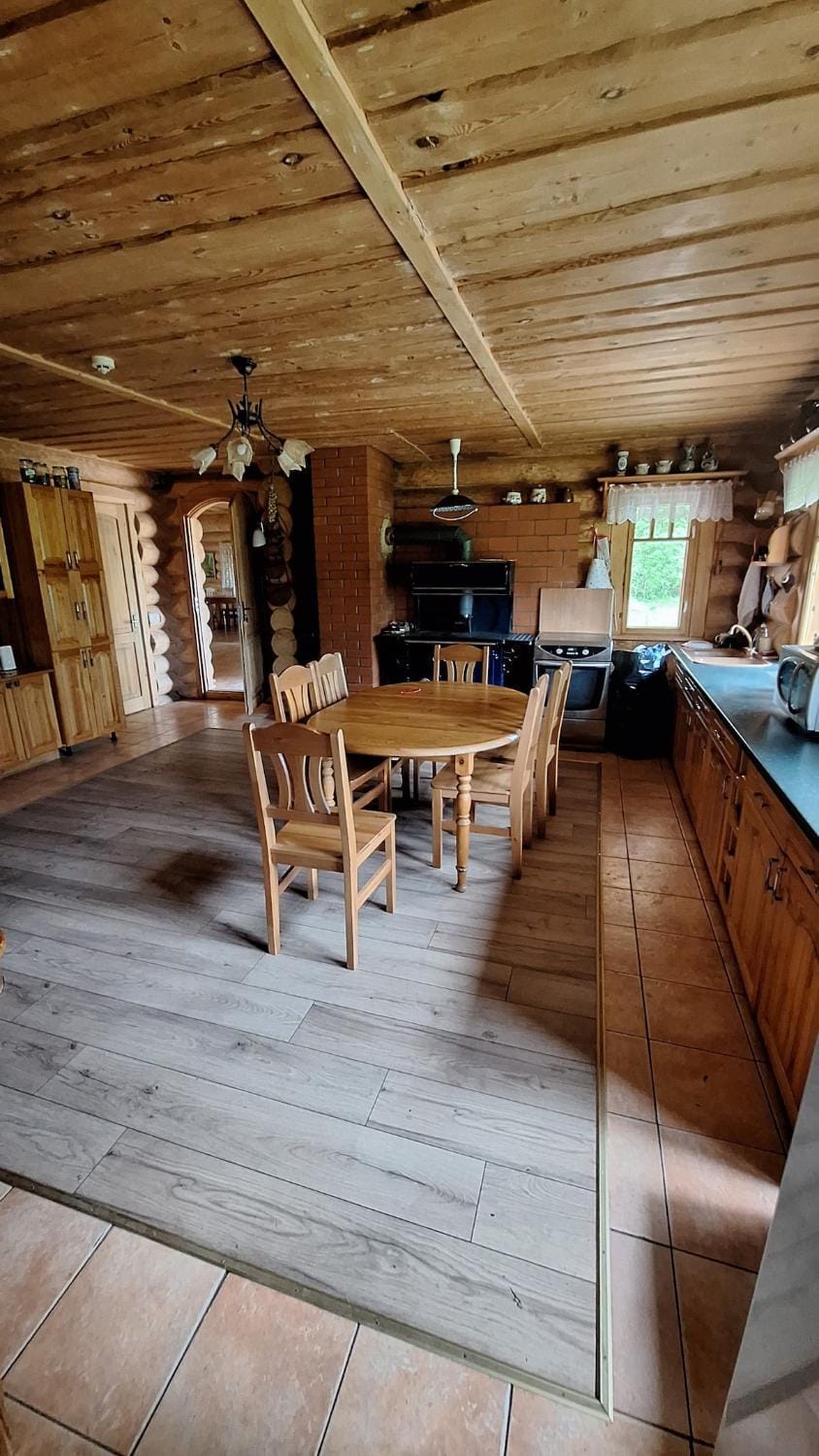 Sauna, tub and forest silence,Your oasis of peace House in Latvia