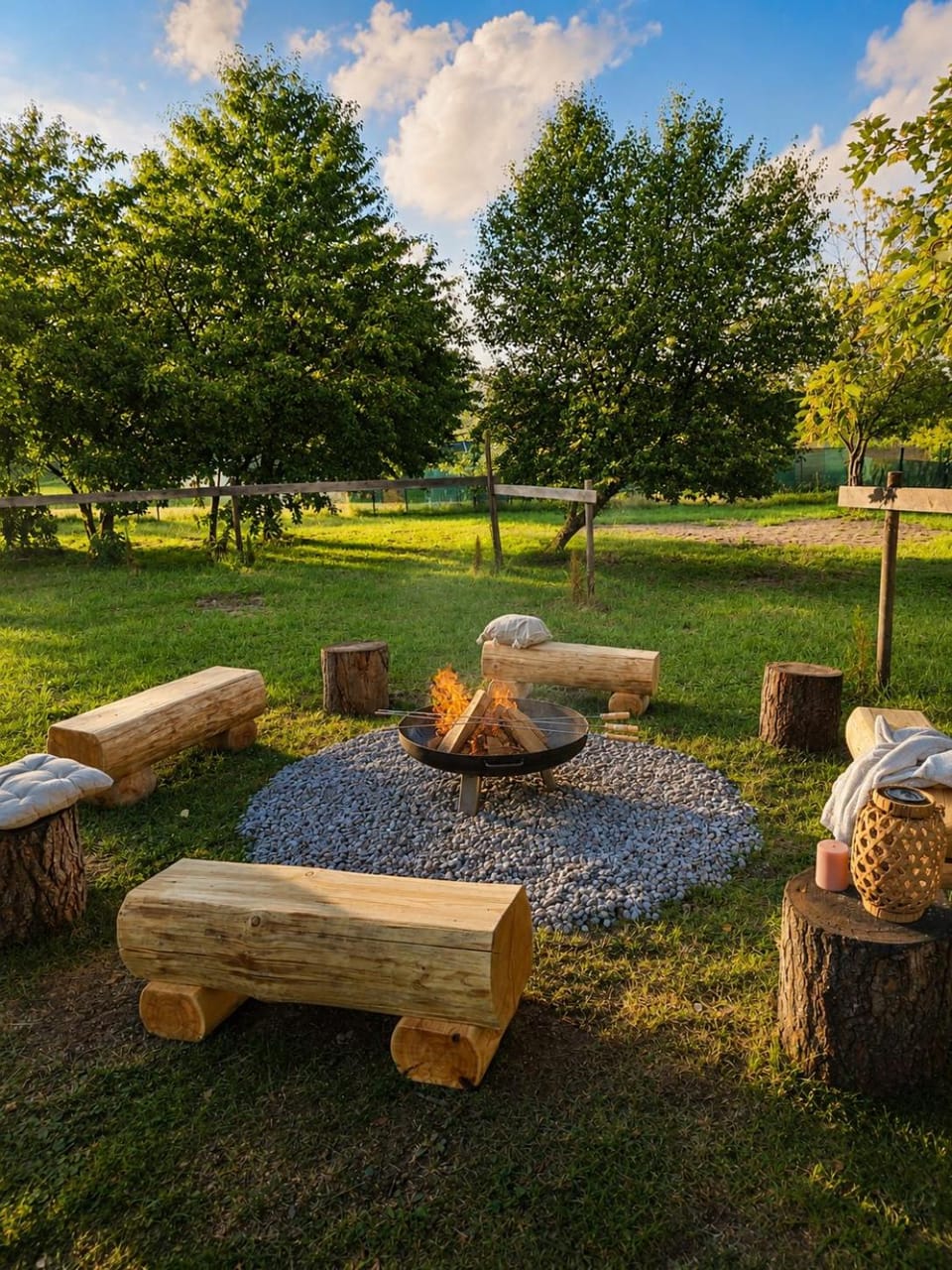 Natural landscape, Evening entertainment, Garden view