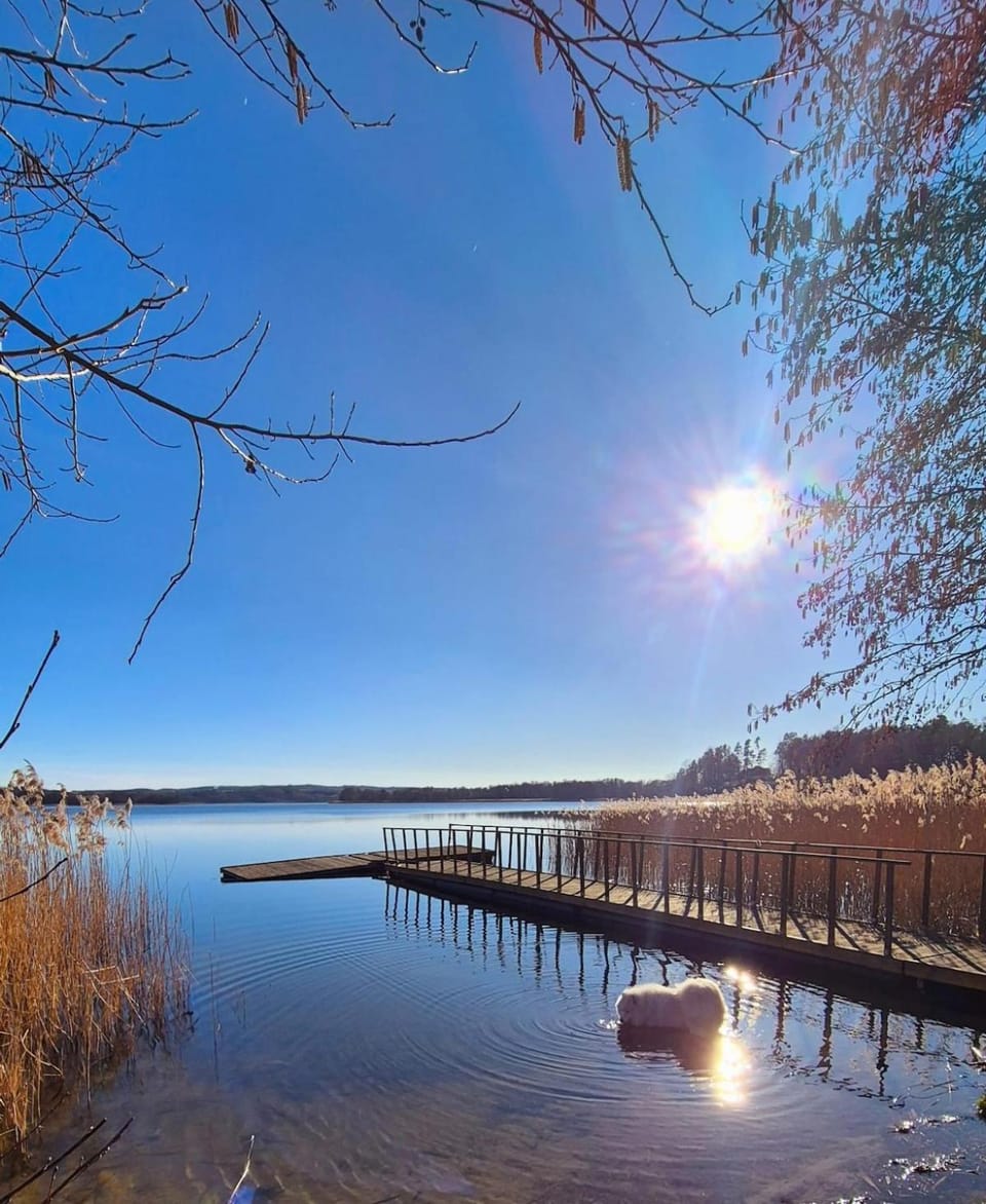 Natural landscape, Lake view