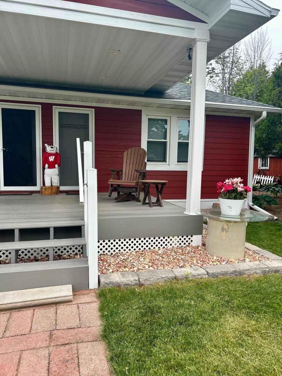 Property building, Patio