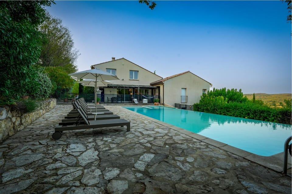 Property building, Pool view, Swimming pool