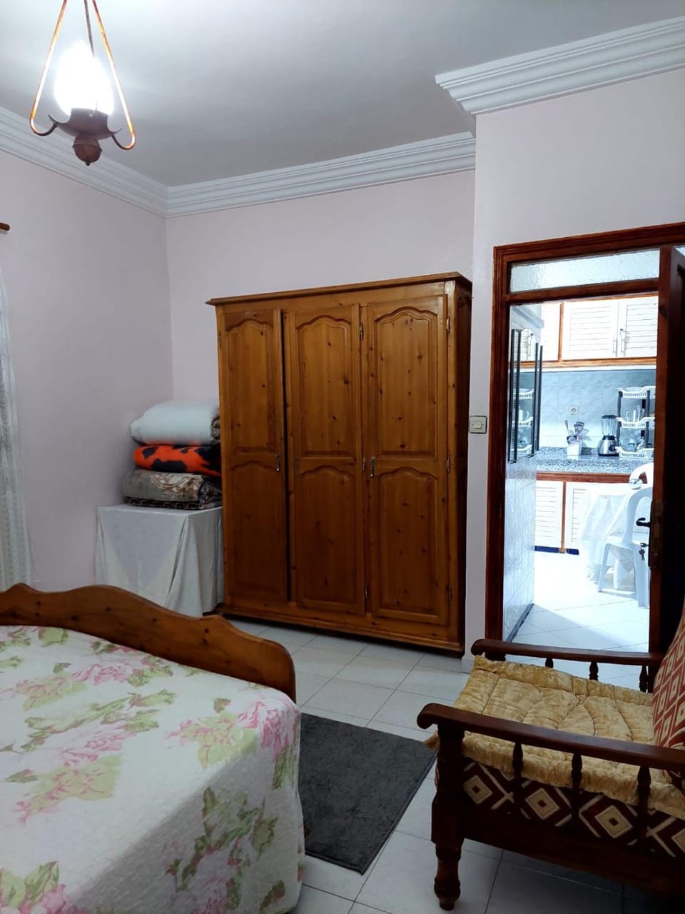 Bed, Photo of the whole room, Bedroom, wardrobe