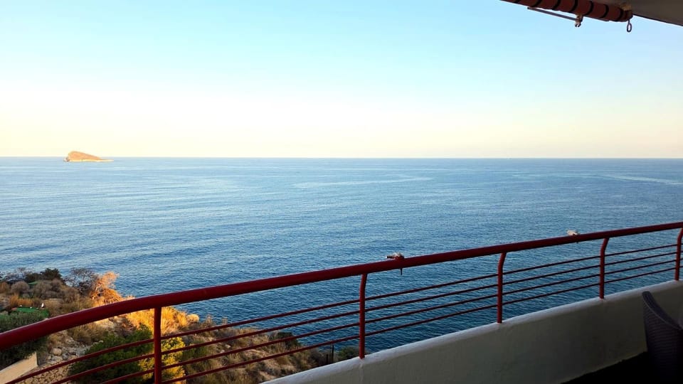 Natural landscape, View (from property/room), Balcony/Terrace, Sea view