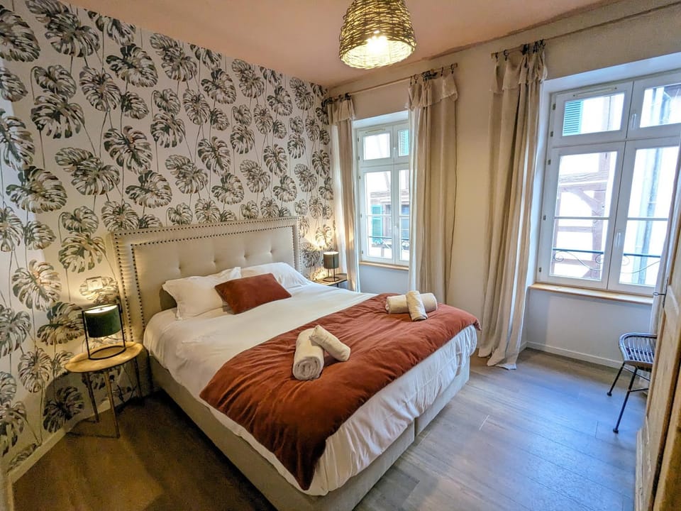 Appartement A Travers Champs avec Sauna et Parking Apartment in Colmar