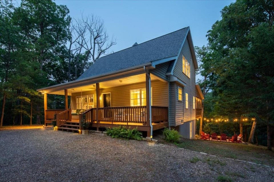 Perch&PineEscape, HotTub, Sauna, Firepit, Gameroom House in Basye