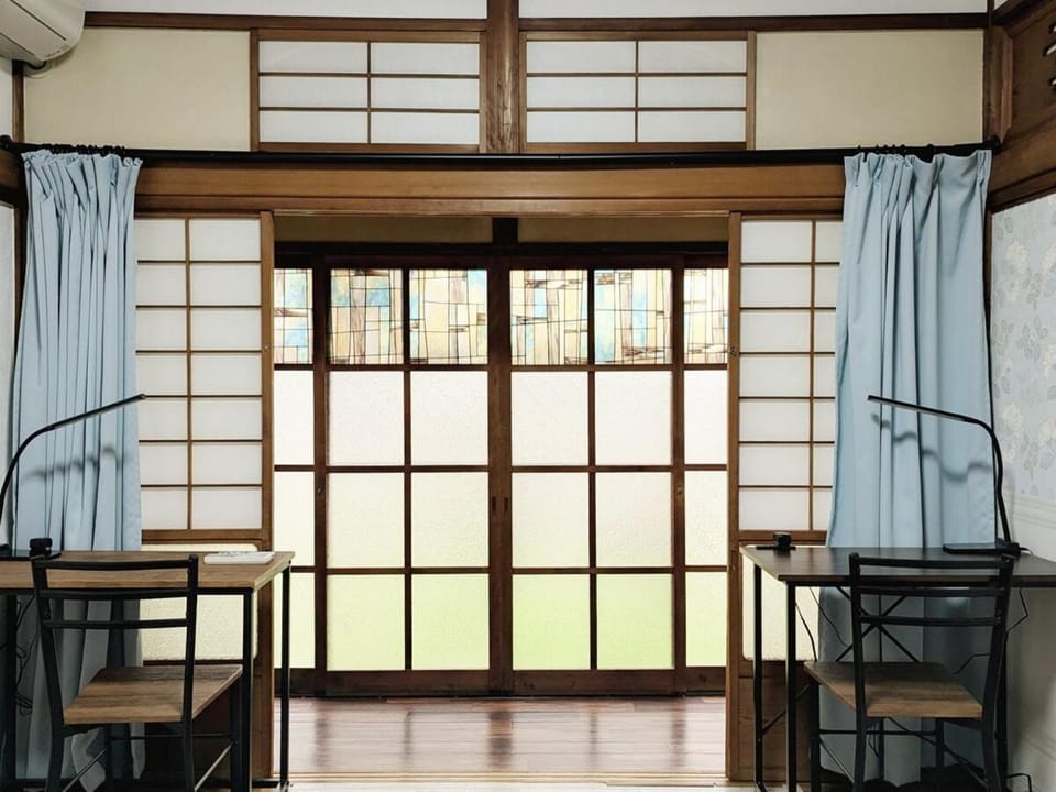 Guest house Iricco is a 8-minute walk to the boat to Naoshima Apartment in Japan