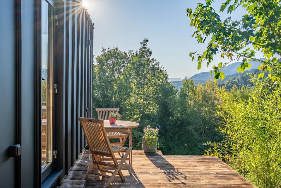 Patio, Garden view