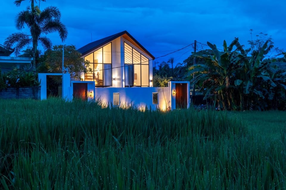 Property building, Garden view