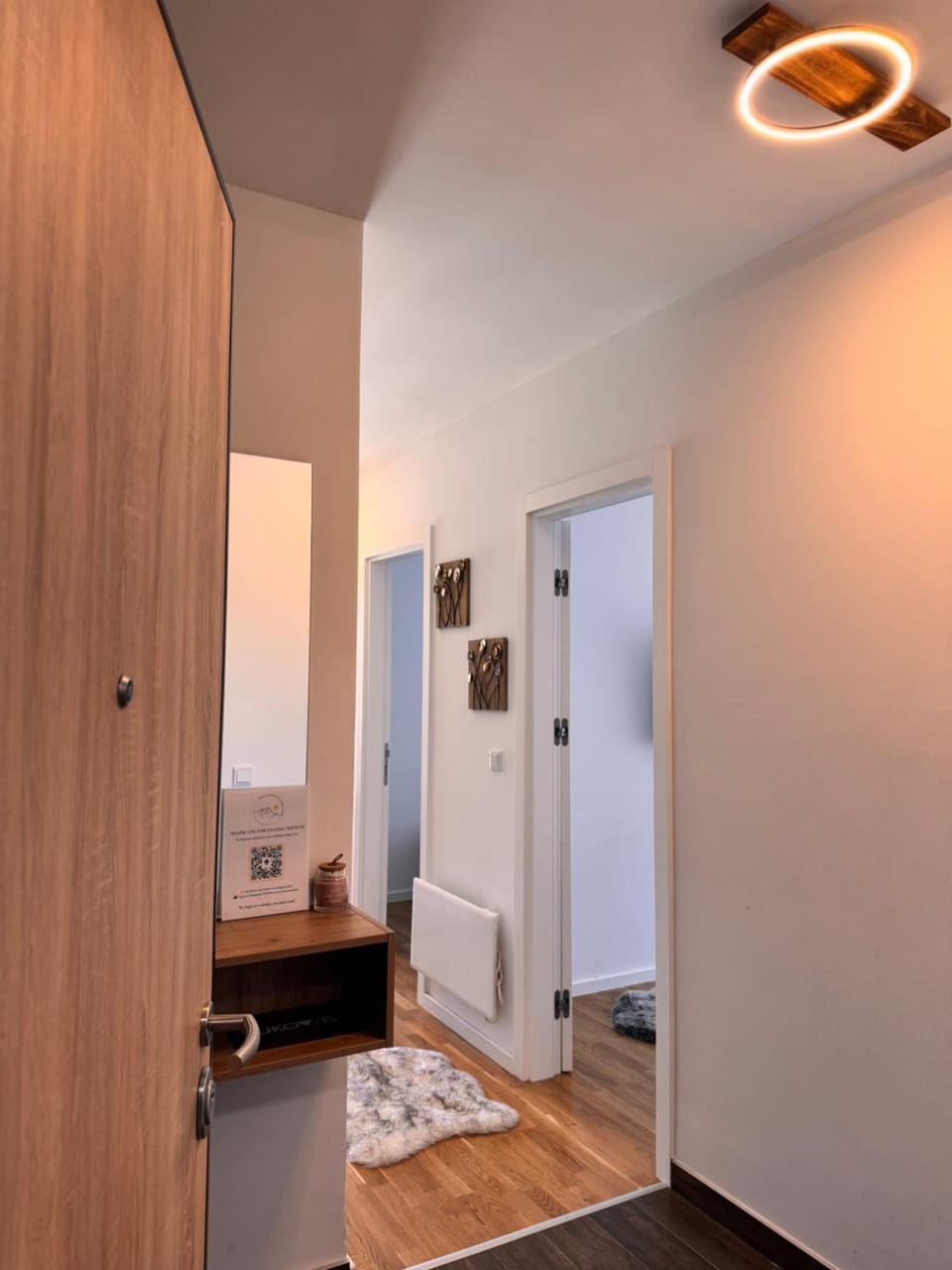 Photo of the whole room, wardrobe