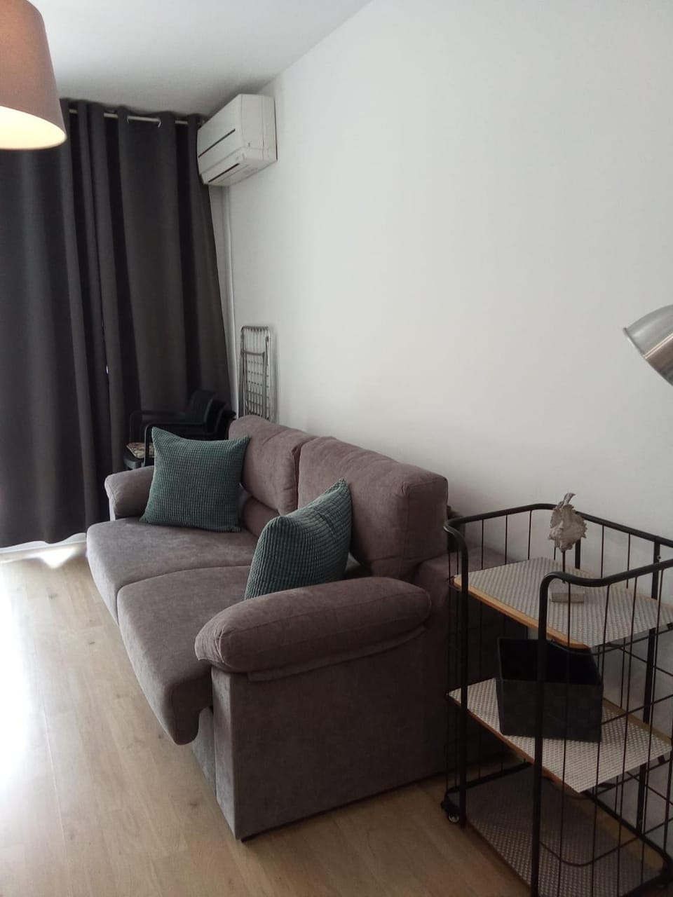 Living room, air conditioner