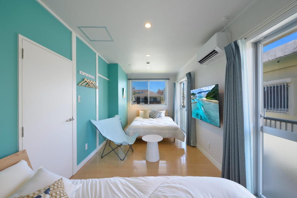 VILLA fantasia Okinawa Chatan Apartment in Okinawa Prefecture