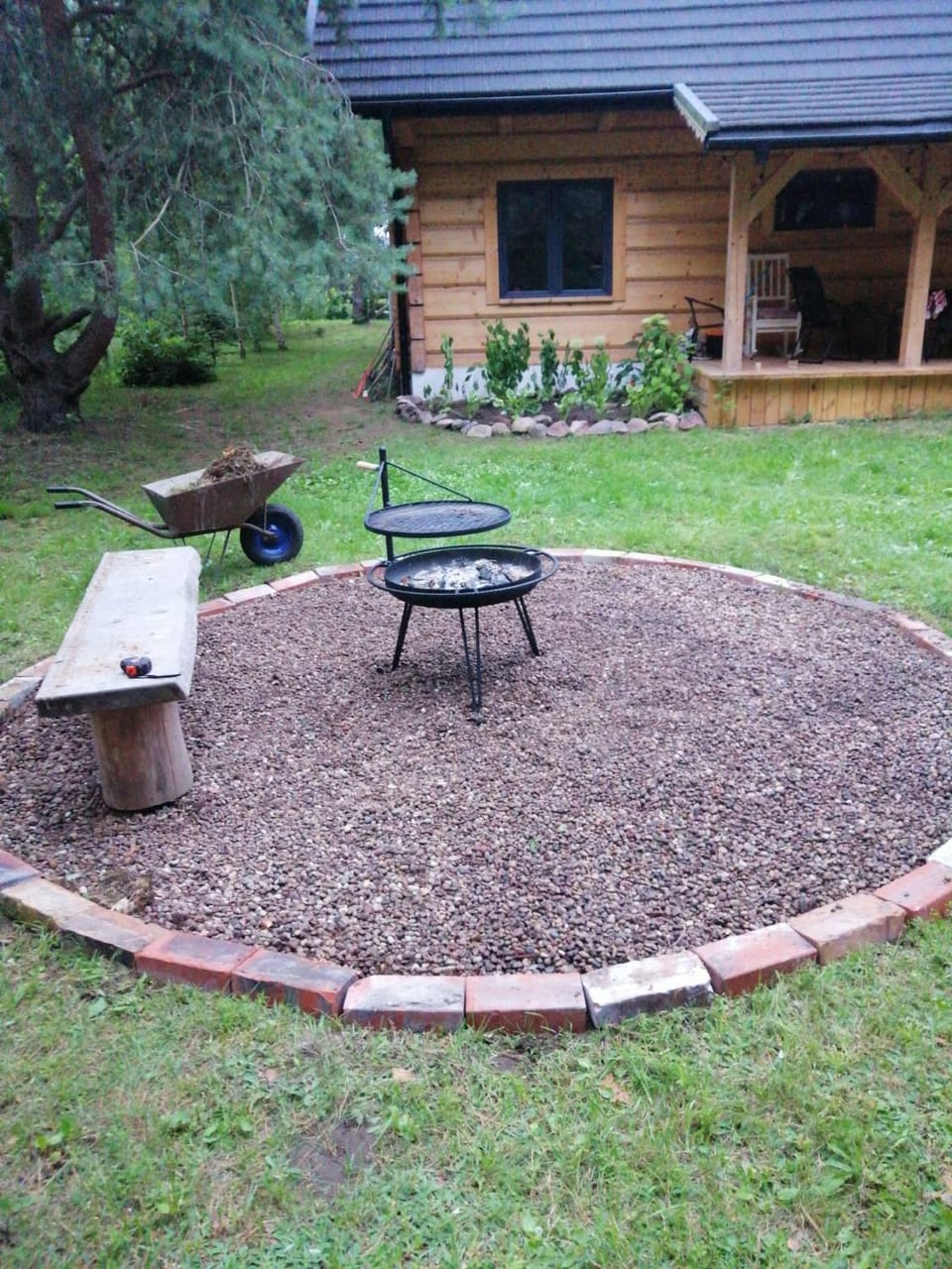 Patio, Garden view