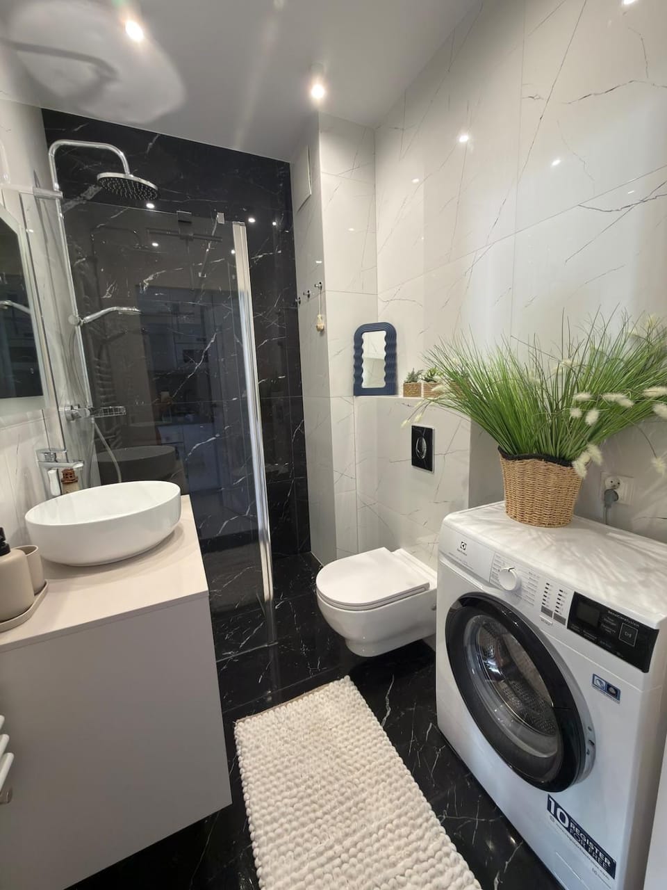 Toilet, Bathroom, washing machine