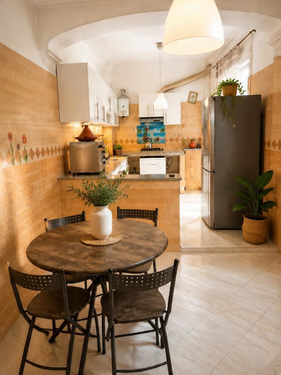 Dining area, minibar