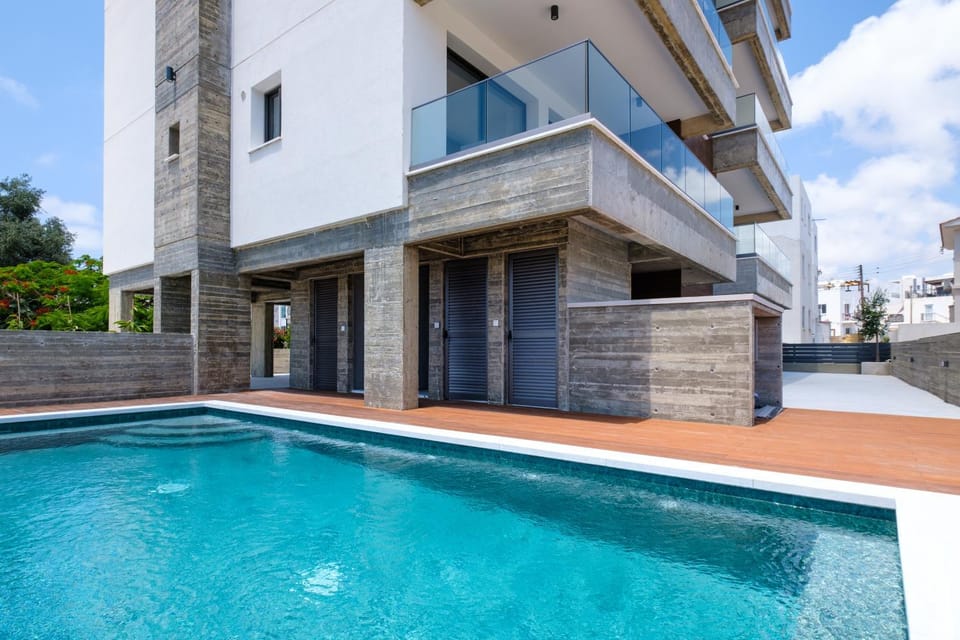The Emblem Residence by Nomads - 2BD with Communal Pool Apartment in Paphos