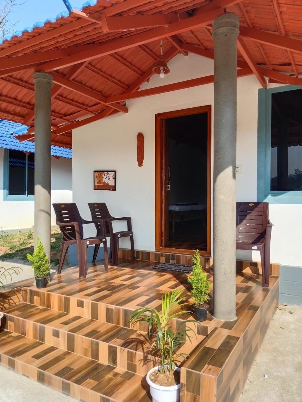 Misty field view Homestay Vacation rental in Karnataka