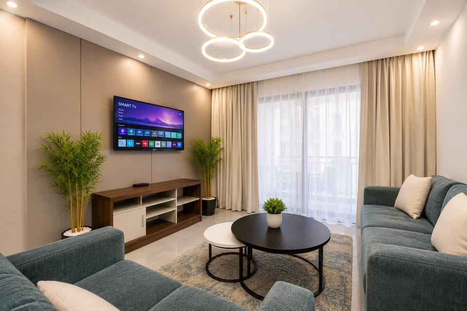 TV and multimedia, Living room, Seating area, Evening entertainment