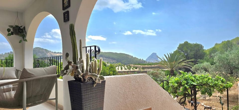 Authentic Spanish Finca with Sea & Penon Views House in Calp