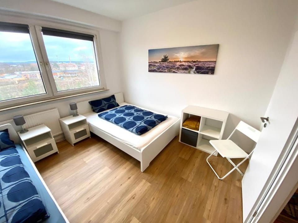 Großzügiges Apartment mit Ausblickg, ruhig gelegen und 5 Min zur Autobahn Apartment in Saxony