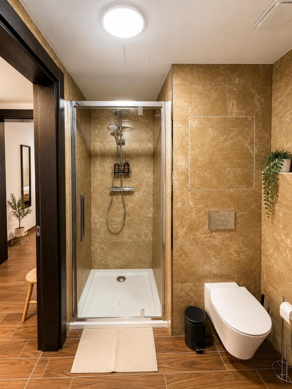 Shower, Toilet, Bathroom, towels