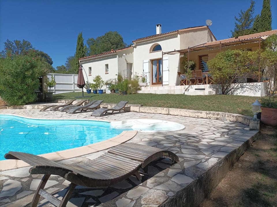 Natural landscape, Garden, Garden view, Pool view