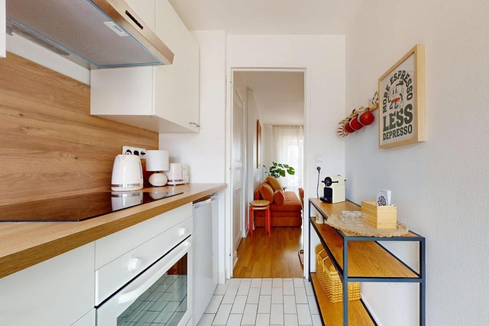 Cosy T2 à 10 min du centre ville - Tramway à 5 min Apartment in Nantes