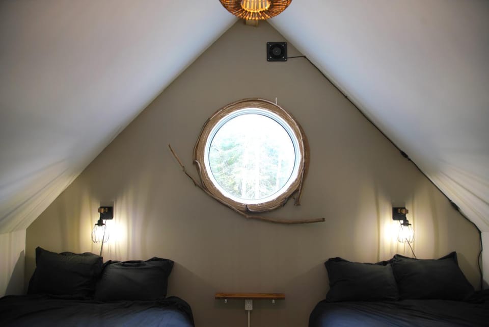 Escape to the Woods Off Grid Living York River House in Bancroft