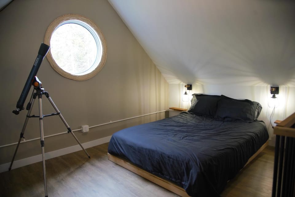 Escape to the Woods Off Grid Living York River House in Bancroft
