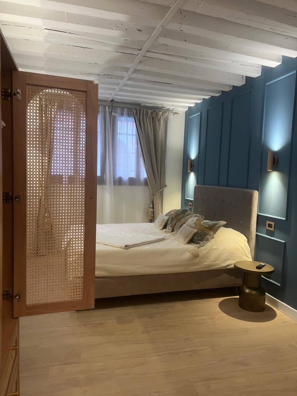 Bed, Bedroom, wardrobe