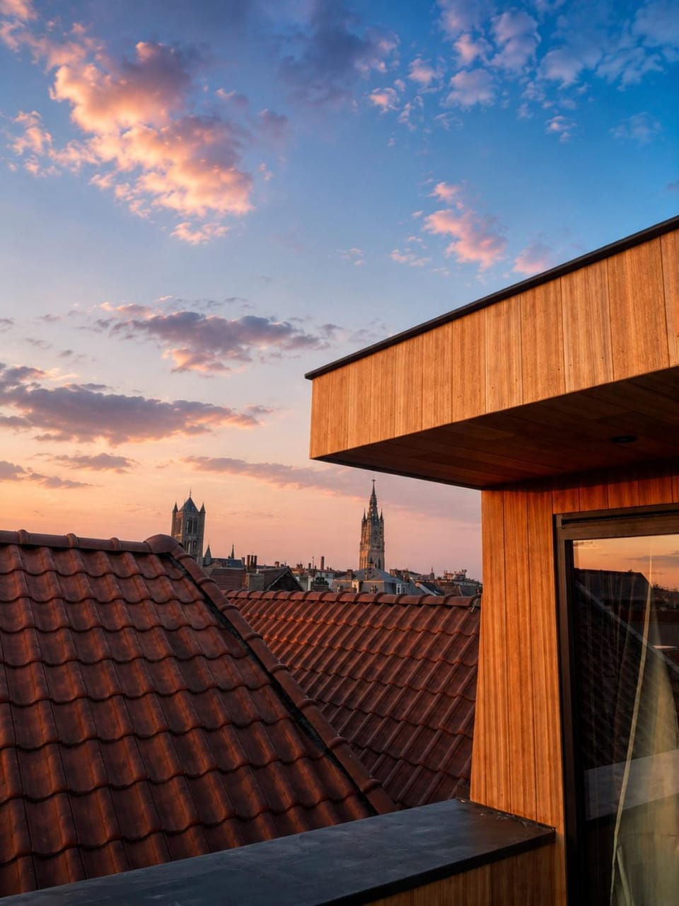 Ghent Skyline Rooftop Suite Apartment in Ghent