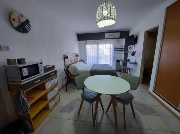 Communal lounge/ TV room, Bed, TV and multimedia, Living room, Photo of the whole room, Dining area, Bedroom