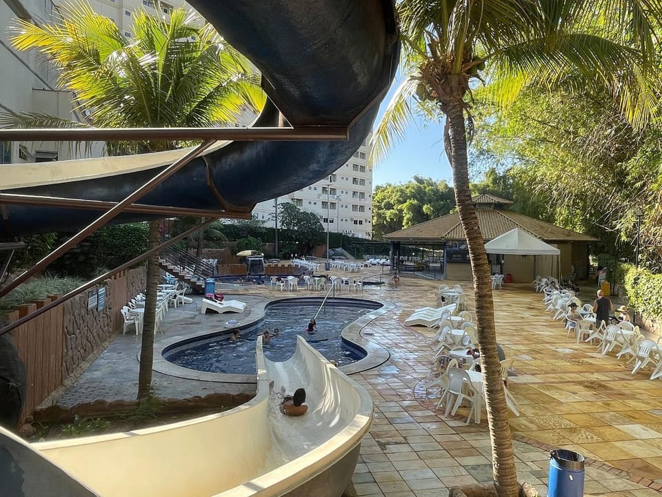 Pool view, sunbed
