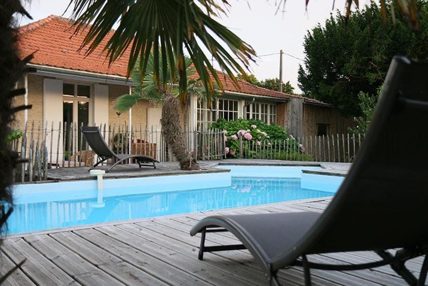 Villa Pinastéria, piscine, 8 pers, Arès, Bassin Arcachon, Cap Ferret Villa in Arès