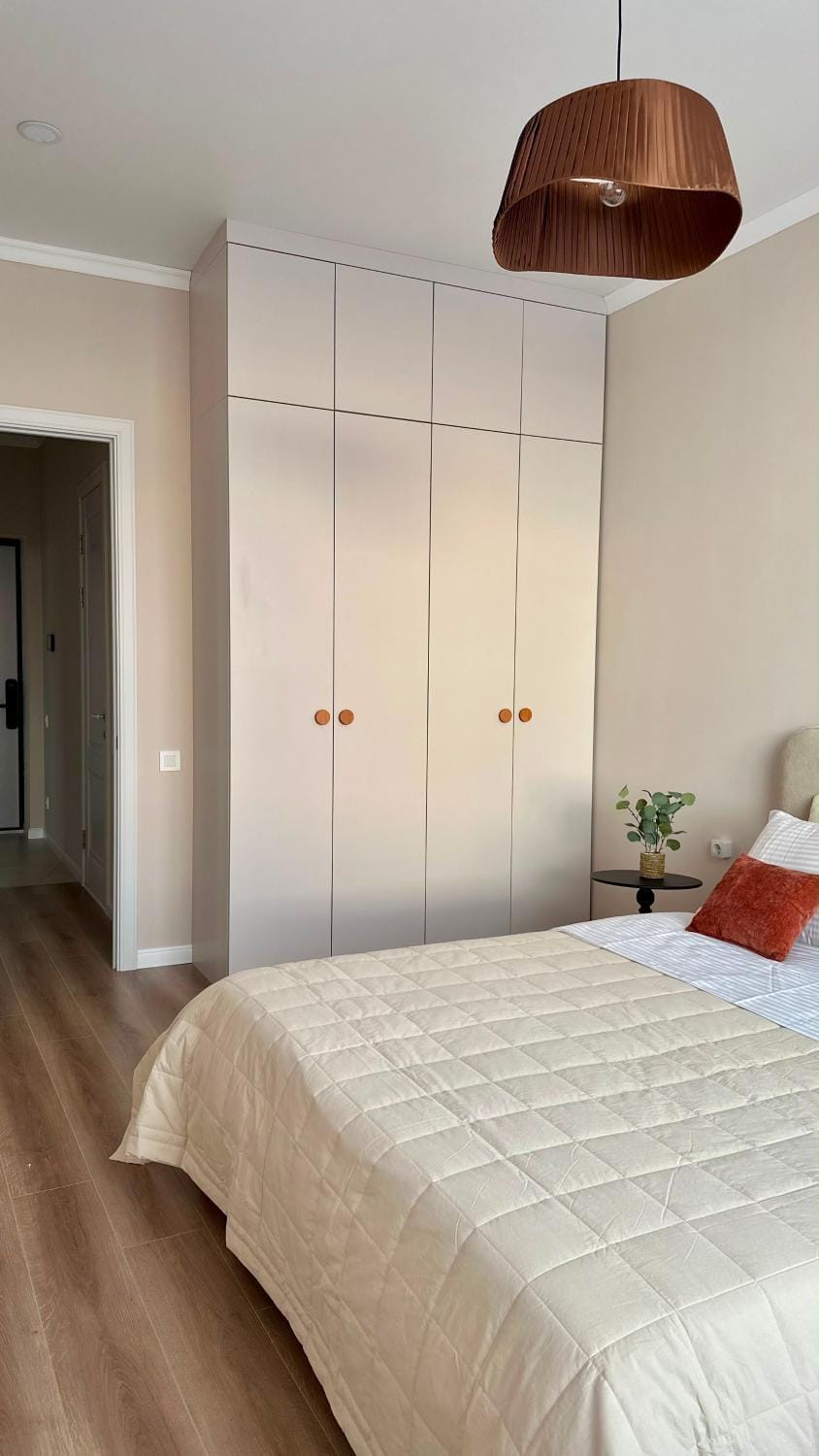 Bed, Bedroom, wardrobe