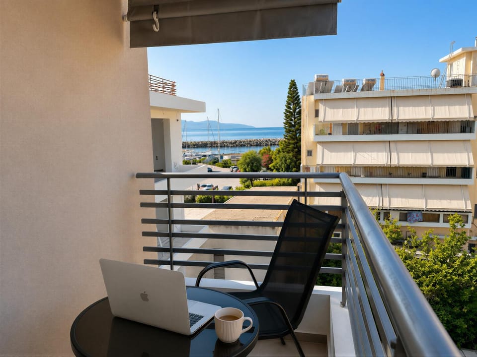 Day, Natural landscape, View (from property/room), Balcony/Terrace, Sea view
