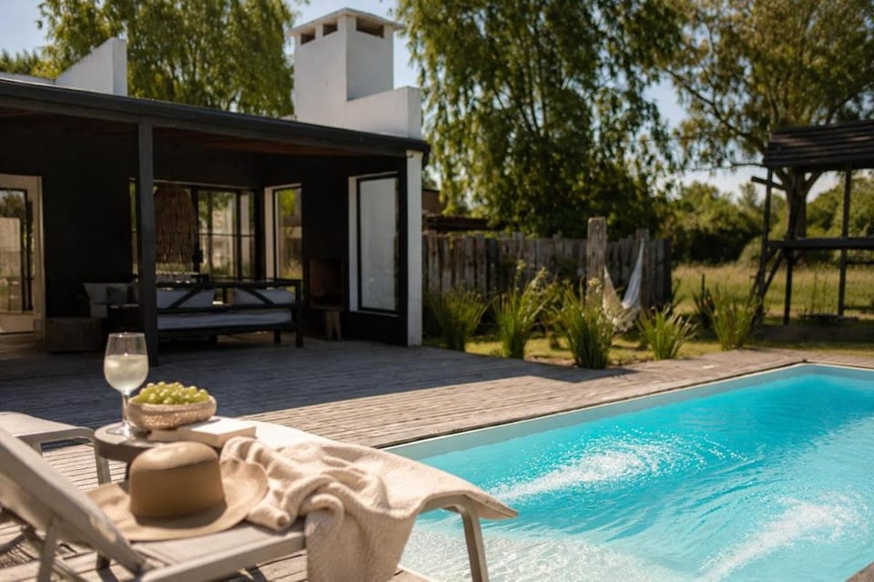 Patio, Natural landscape, Garden, Garden view, Pool view, Swimming pool, sunbed
