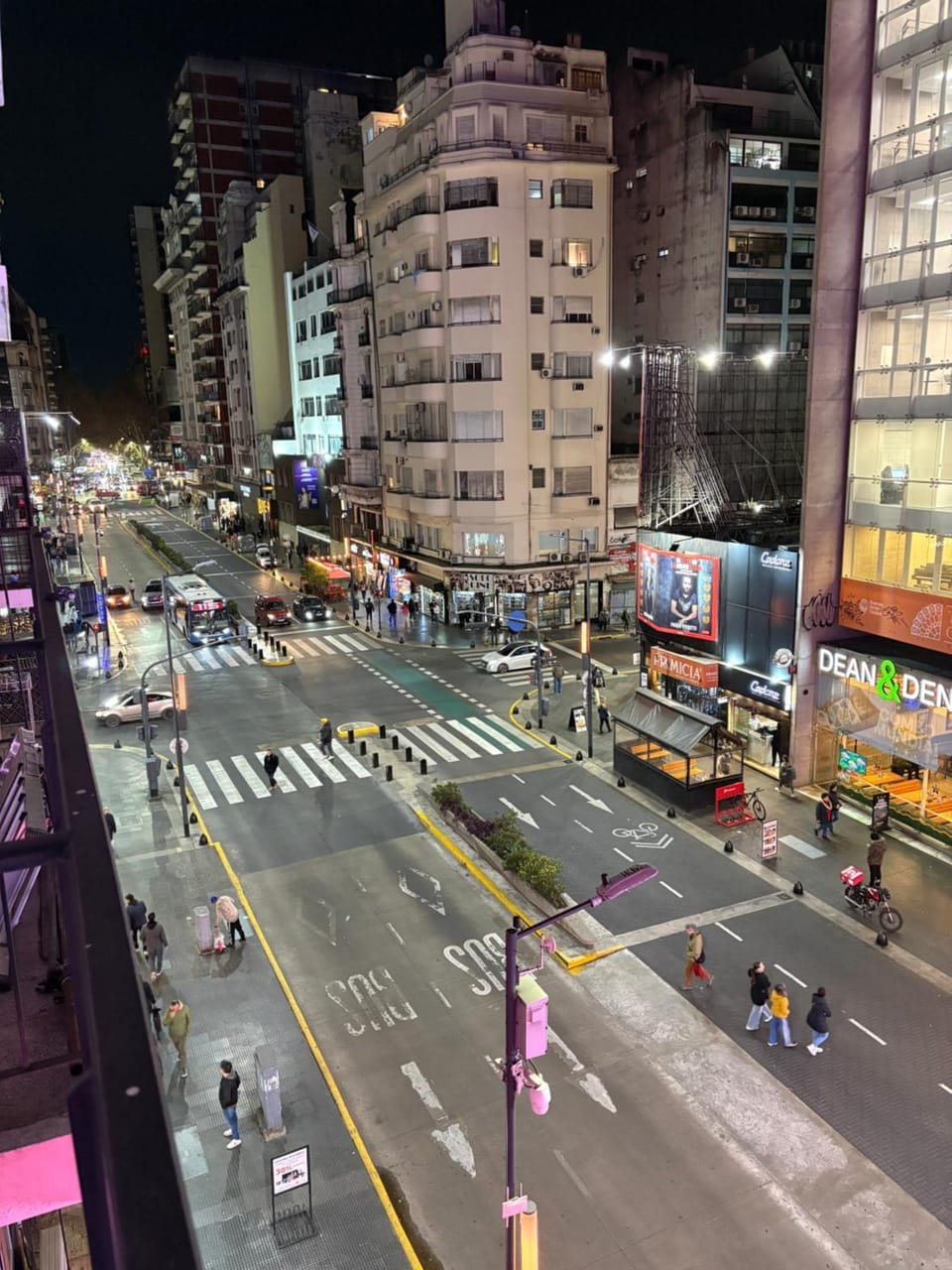Night, City view, Street view, Location