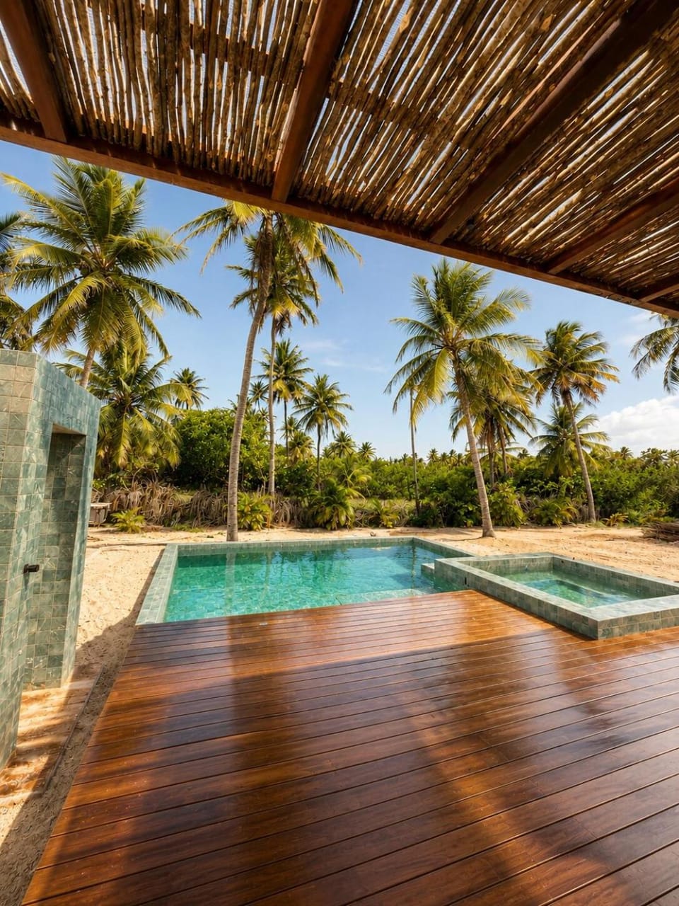 Pool view, Swimming pool