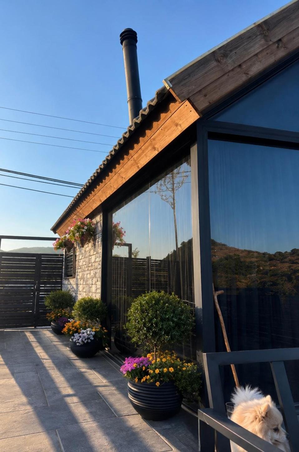 The wooden house Chalet in North District