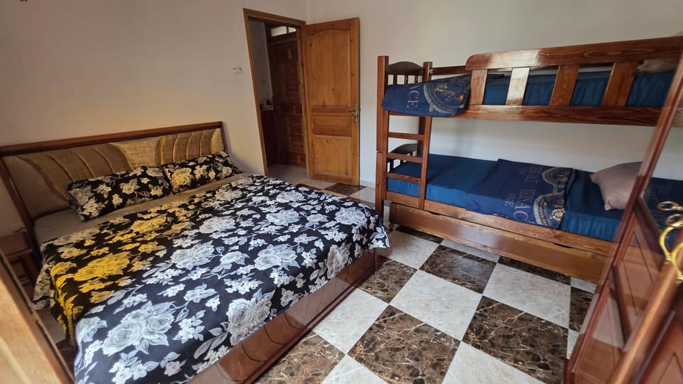 Bed, Photo of the whole room, Bedroom, bunk bed, wardrobe