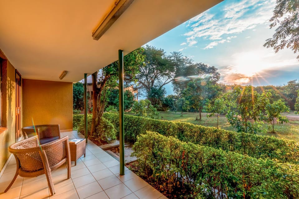 Patio, Garden view