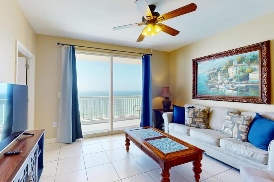Beachfront Condo gorgeous views shared pool and beach access House in Panama City Beach