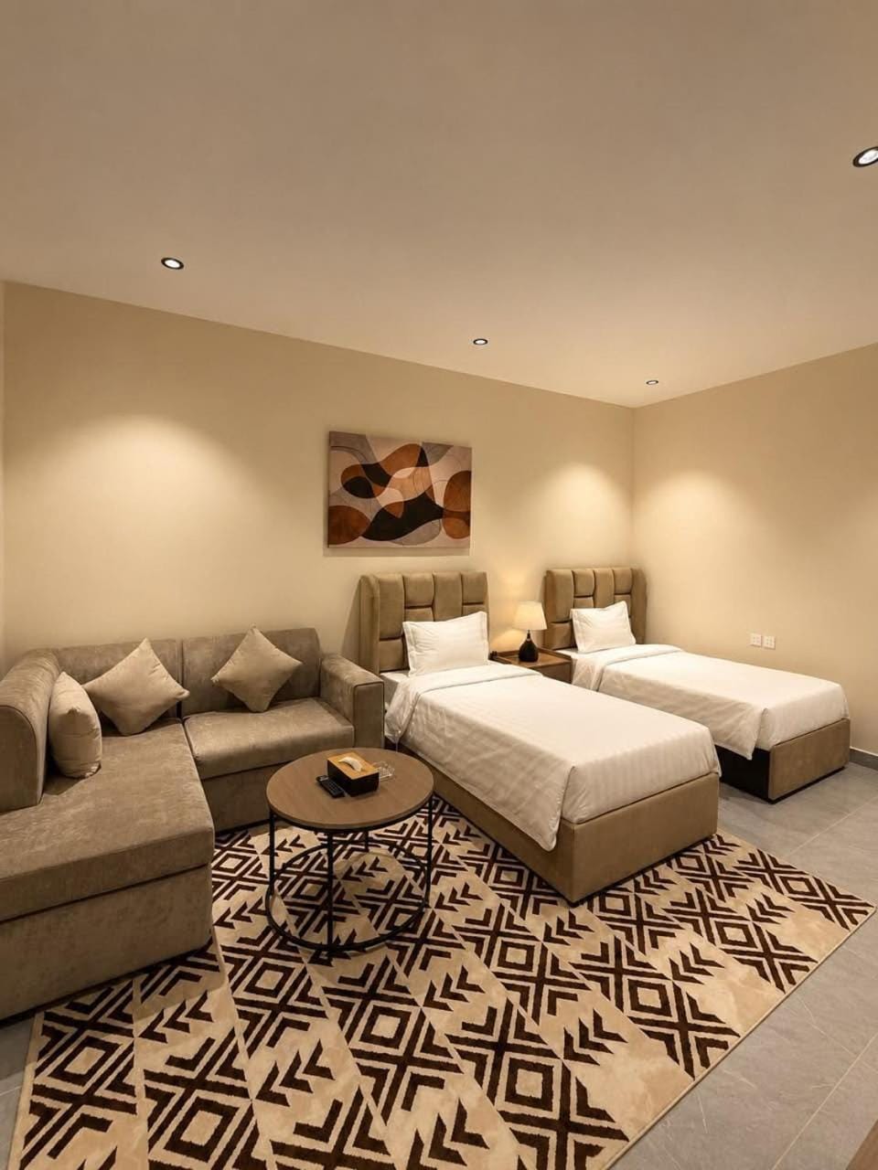Seating area, Bedroom