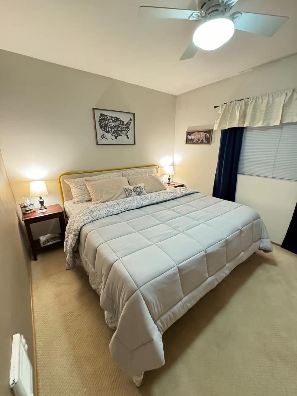 Bed, Bedroom