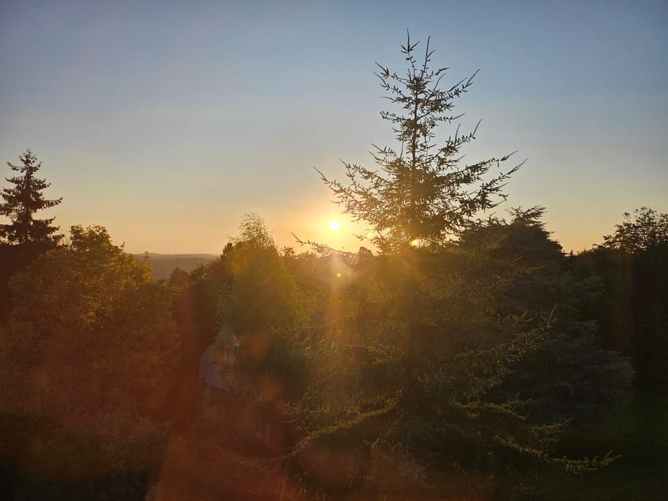 Natural landscape, Sunset